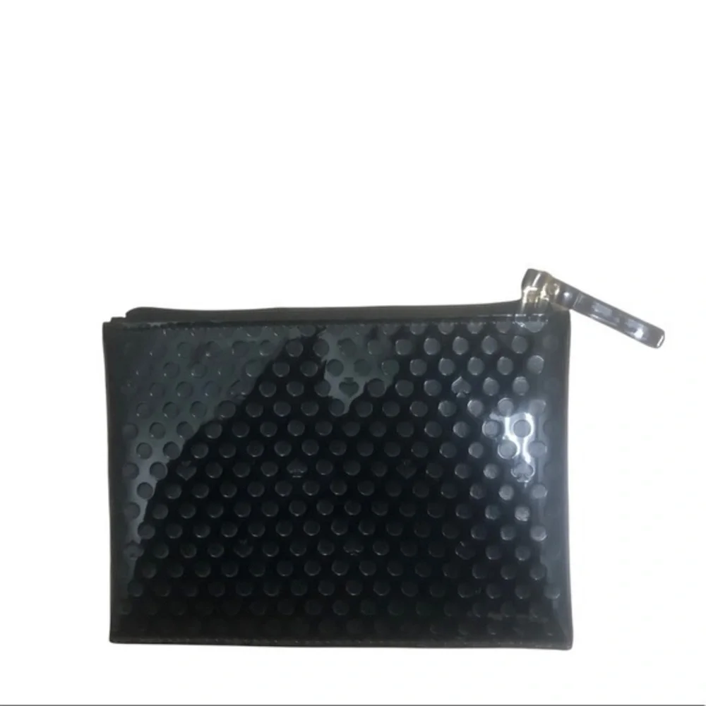 Kate spade black cosmetic bag of clutch pouch